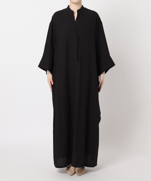 plage（プラージュ）の「【R’IAM】スキッパーシャツワンピース（ワンピース・レディース・ベージュ/ブラック・36/38）」の14枚目の写真