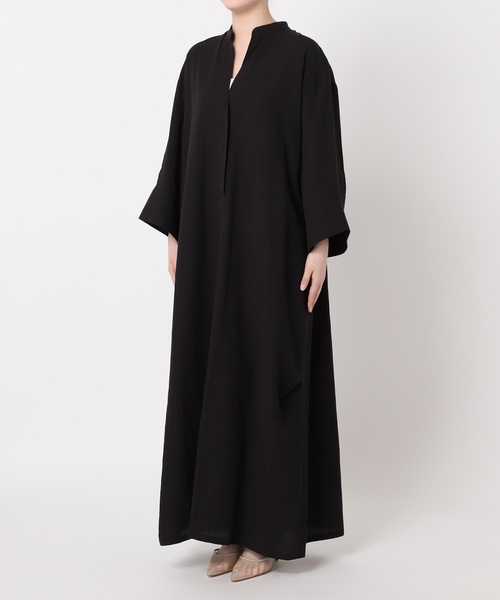 plage（プラージュ）の「【R’IAM】スキッパーシャツワンピース（ワンピース・レディース・ベージュ/ブラック・36/38）」の19枚目の写真