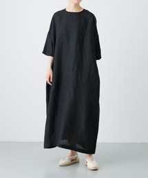 かぐれ（カグレ）の「コットンシルクシャツワンピース