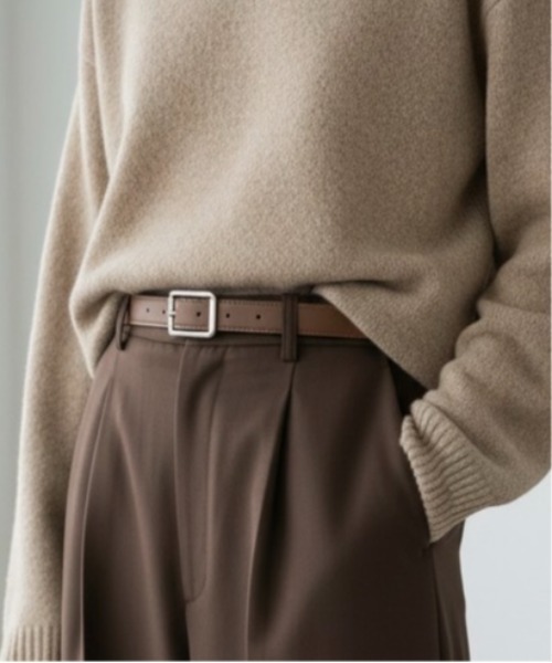 Burner(バーナー)の「【OKUOKU 0909】ベルト belt スクエアバックル ユニセックス oku-belt-671100484310-6 Nn(ベルト・メンズ・ブラック/ダークブラウン/ブラウン/ホワイト/ホワイト×ブラック/ゼブラ/ホワイト系その他/ブラック系1/カーキオリーブ/レッド/ブラック系その他2/ダークブラウン系5/ダークブラウン系2/ダークブラウン系1/ブラウン系その他5/ブラウン系その他3/アイボリー系2/ブラウン系その他/ブラック系その他/グレー系その他3/ブラック系その他5/ブラック系その他4/ブラック系その他3/ダークブラウン系3/ブラック系3/ブラック系2・FREE/130cm)」の22枚目の写真