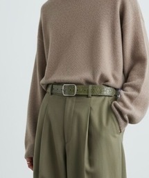 Burner（バーナー）の「【OKUOKU　0909】ベルト belt スクエアバックル　 ユニセックス oku-belt-671100484310-6 Nn（ベルト）」