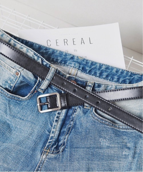 Burner(バーナー)の「【OKUOKU 0909】ベルト belt スクエアバックル ユニセックス oku-belt-671100484310-6 Nn(ベルト・メンズ・ブラック/ダークブラウン/ブラウン/ホワイト/ホワイト×ブラック/ゼブラ/ホワイト系その他/ブラック系1/カーキオリーブ/レッド/ブラック系その他2/ダークブラウン系5/ダークブラウン系2/ダークブラウン系1/ブラウン系その他5/ブラウン系その他3/アイボリー系2/ブラウン系その他/ブラック系その他/グレー系その他3/ブラック系その他5/ブラック系その他4/ブラック系その他3/ダークブラウン系3/ブラック系3/ブラック系2・FREE/130cm)」の6枚目の写真