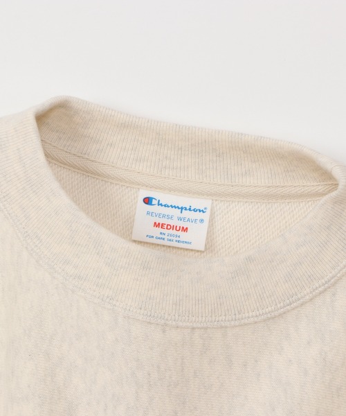 Champion（チャンピオン）の「【Champion/チャンピオン】レディース リバースウィーブ(R) クルーネックスウェットシャツ（スウェット・レディース・ブラック系その他/グレー/レッド系その他3/オートミール・LARGE/MEDIUM）」の21枚目の写真