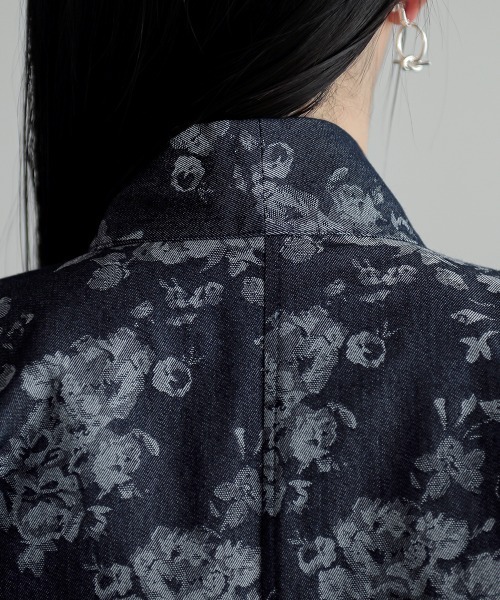 Callarus(カラルス)の「〔Callarus〕【浴衣】デニムジャガード浴衣+帯(2点セット)(浴衣・レディース・ネイビー系・フリー)」の20枚目の写真