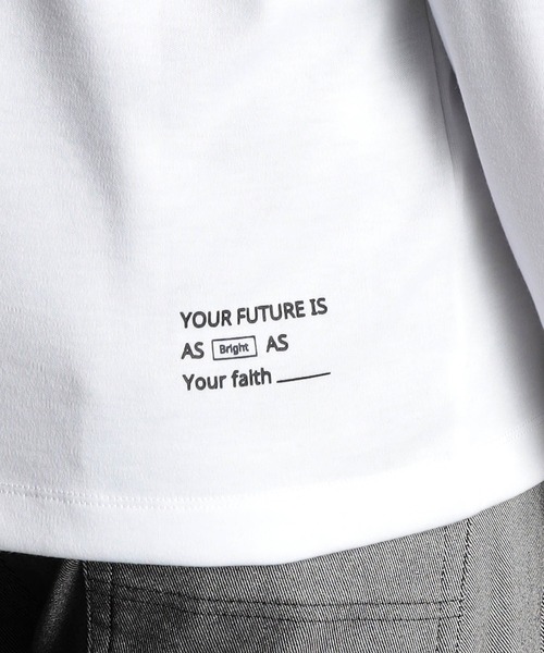NICOLE CLUB FOR MEN(ニコルクラブフォーメン)の「ロゴ刺繍長袖Tシャツ(Tシャツ/カットソー・メンズ・オフホワイト/アッシュグレー/ブラック/ネイビー・MEDIUM/LARGE/X-LARGE)」の15枚目の写真