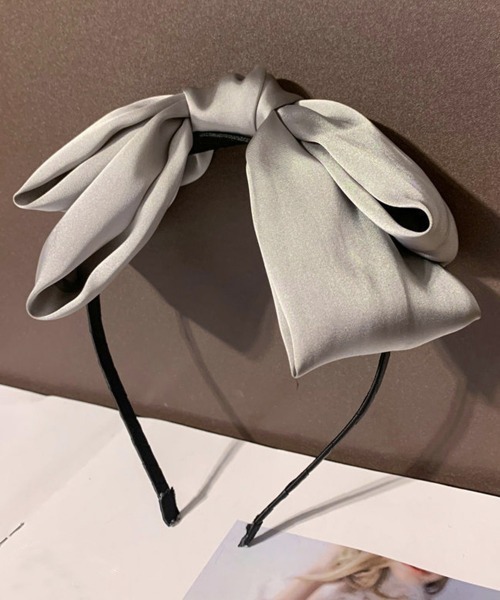 Miniministore（ミニミニストア）の「リボンカチューシャ レディース（カチューシャ・レディース・ブラック/グレー/ダークグリーン/ピンク/ワインレッド/イエロー/ネイビー・FREE）」の11枚目の写真