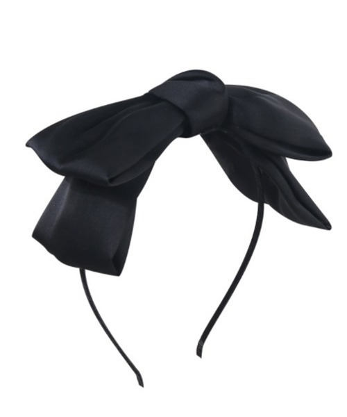 Miniministore（ミニミニストア）の「リボンカチューシャ レディース（カチューシャ・レディース・ブラック/グレー/ダークグリーン/ピンク/ワインレッド/イエロー/ネイビー・FREE）」の8枚目の写真