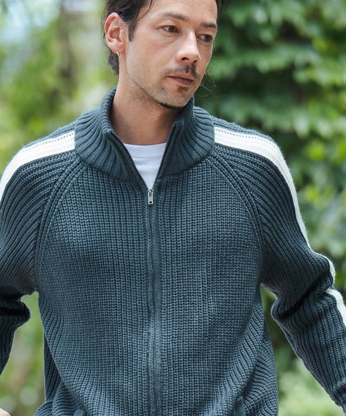 mcg3498-Sideline Drivers Knit ドライバーズニット（カーディガン/ボレロ）｜CAMBIO（カンビオ）