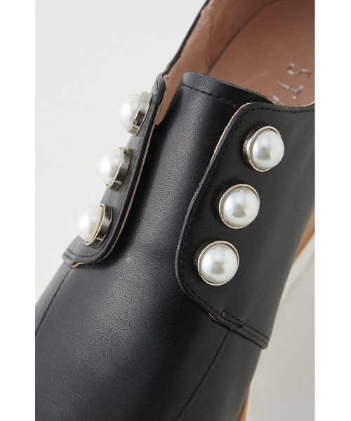 STACCATO（スタッカート）の「メイジーパールプラットフォーム（ローファー・レディース・シルバー/ブラック・22cm/24.5cm/24cm/23.5cm/23cm/22.5cm）」の10枚目の写真