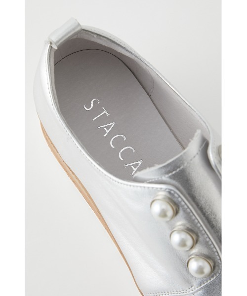 STACCATO（スタッカート）の「メイジーパールプラットフォーム（ローファー・レディース・シルバー/ブラック・22cm/24.5cm/24cm/23.5cm/23cm/22.5cm）」の20枚目の写真