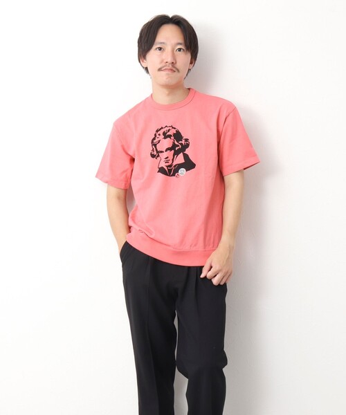 NOLLEY’S（ノーリーズ）の「【STONEWOLD】別注スウェットTシャツ RELAX（Tシャツ/カットソー・メンズ・ホワイト/チャコールグレー/レッド/グレイッシュベージュ・S/M/L）」の18枚目の写真