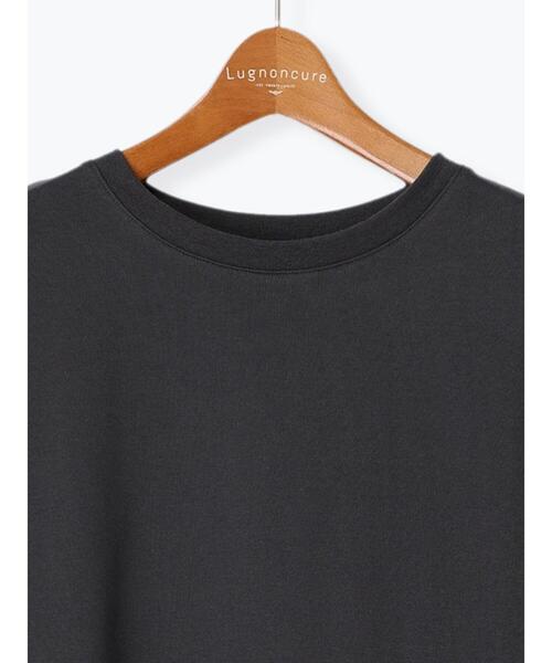 Lugnoncure(ルノンキュール)の「カット布帛ドッキングトップス(Tシャツ/カットソー・レディース・チャコールグレー/オフホワイト/ブラック・F)」の18枚目の写真