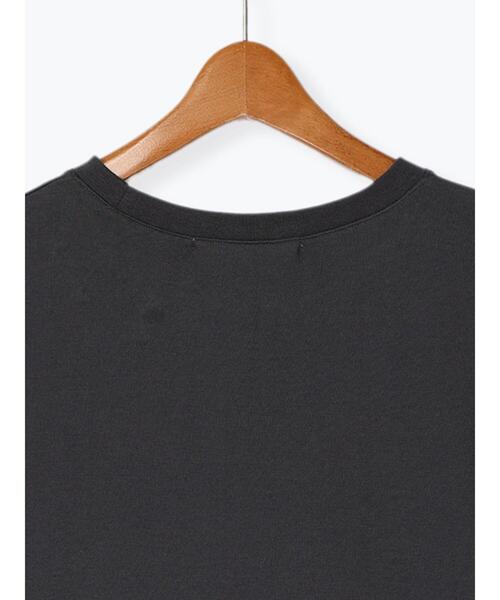 Lugnoncure(ルノンキュール)の「カット布帛ドッキングトップス(Tシャツ/カットソー・レディース・チャコールグレー/オフホワイト/ブラック・F)」の21枚目の写真