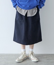 PAR ICI（パーリッシィ）の「ミリタリーフランネル ギャザースカート（スカート）」