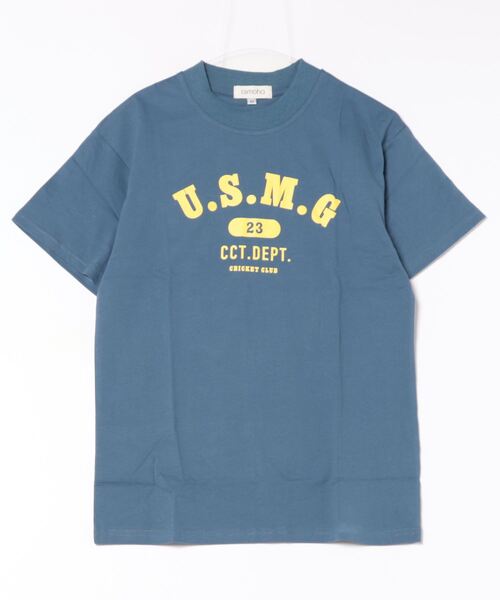 aimoha(アイモハ)の「プリントTシャツ (SS)(Tシャツ/カットソー・レディース・グレー/ネイビー/ブラック/ホワイト・SMALL/MEDIUM/LARGE/X-LARGE)」の9枚目の写真