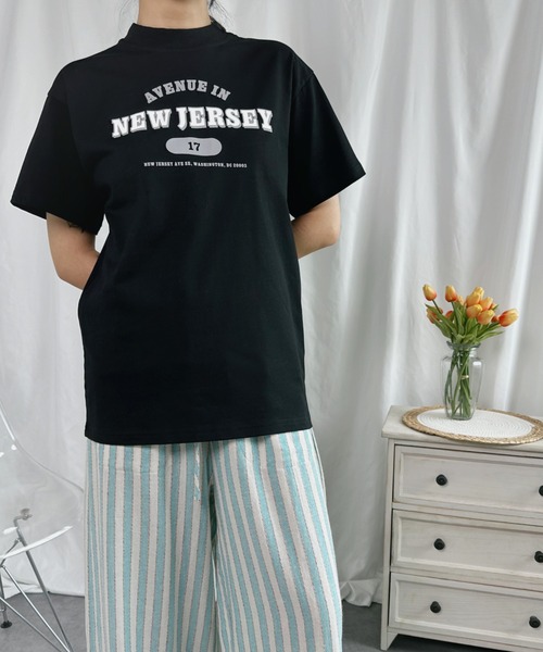 aimoha(アイモハ)の「プリントTシャツ (SS)(Tシャツ/カットソー・レディース・グレー/ネイビー/ブラック/ホワイト・SMALL/MEDIUM/LARGE/X-LARGE)」の17枚目の写真