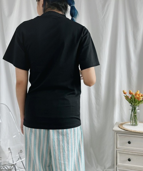 aimoha(アイモハ)の「プリントTシャツ (SS)(Tシャツ/カットソー・レディース・グレー/ネイビー/ブラック/ホワイト・SMALL/MEDIUM/LARGE/X-LARGE)」の18枚目の写真