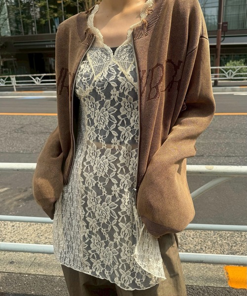 COMBINATION LACE TOP（Tシャツ/カットソー）｜Ameri（アメリ