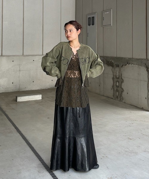 COMBINATION LACE TOP（Tシャツ/カットソー）｜Ameri（アメリ