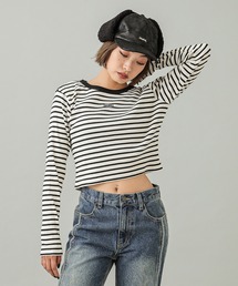 X-girl | OVAL LOGO L/S TOP(Tシャツ/カットソー)