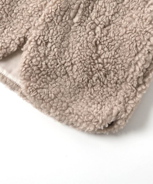 apres les cours（アプレレクール）の「ベビーボアベスト（その他ベビーウェア・キッズ・ベージュ/アイボリー・80）」の10枚目の写真