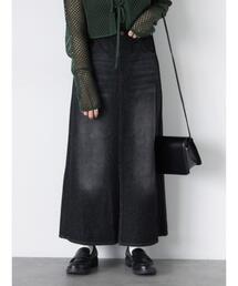 ehka sopo | デニムロングスカート(スカート)