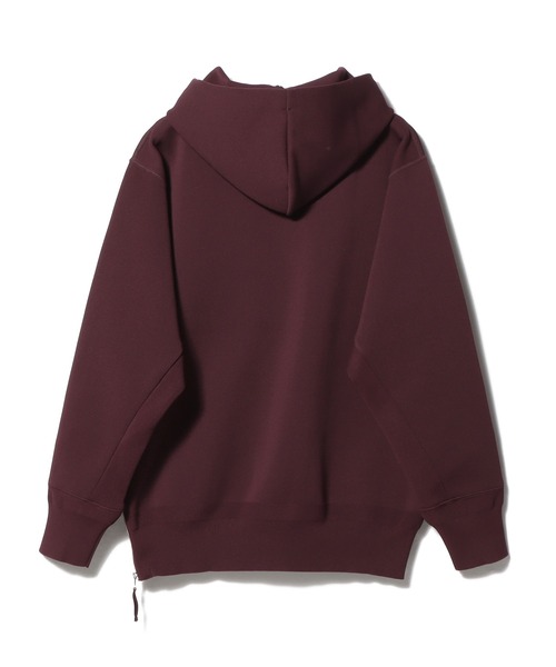 ESTNATION（エストネーション）の「ESTNATION / ECOポリ ミラノリブフーディー（ニット/セーター・メンズ・ボルドー/ライトベージュ/ブラック・MEDIUM/X-LARGE/LARGE）」の16枚目の写真