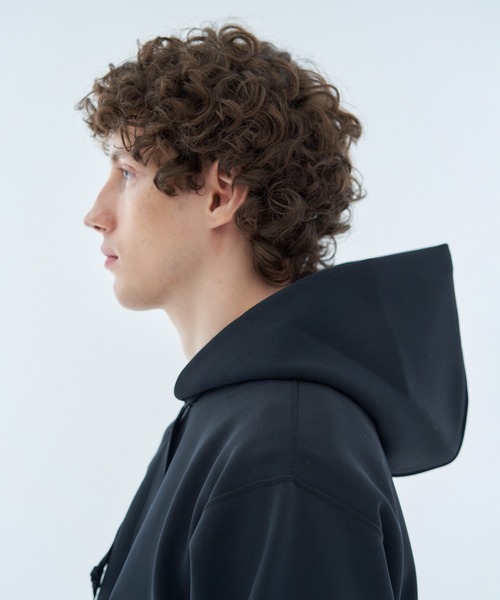 ESTNATION（エストネーション）の「ESTNATION / ECOポリ ミラノリブフーディー（ニット/セーター・メンズ・ボルドー/ライトベージュ/ブラック・MEDIUM/X-LARGE/LARGE）」の22枚目の写真