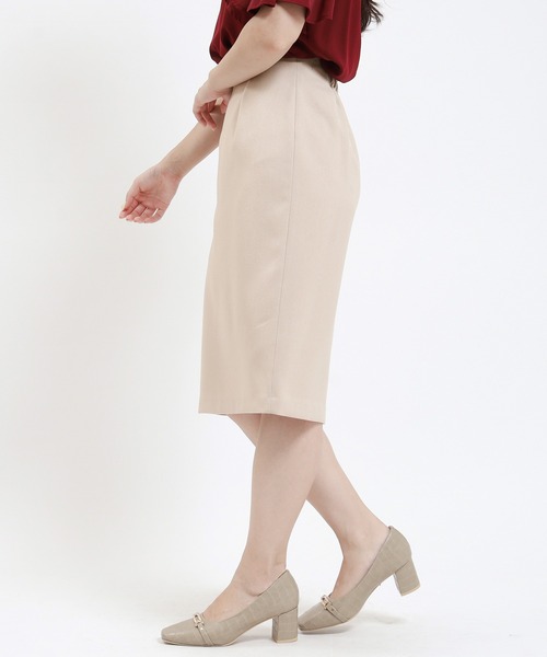 TRUDEA（トルディア）の「ウール調ビット付きタイトスカート（スカート・レディース・ブラック/ベージュ/ネイビー/ライトグレー・SMALL/MEDIUM/LARGE）」の17枚目の写真