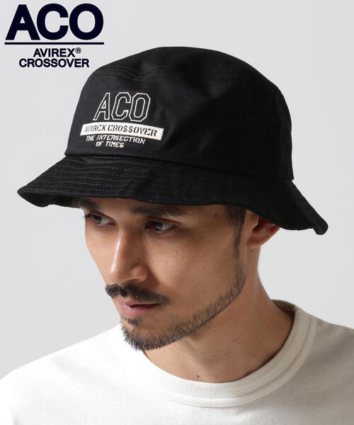 AVIREX(アヴィレックス)の「ACO LOGO BUCKET HAT / アヴィレックス クロスオーバー バスケットハット / AVIREX / アヴィレックス(ハット・メンズ・ブラック/オリーブ系・F)」の15枚目の写真