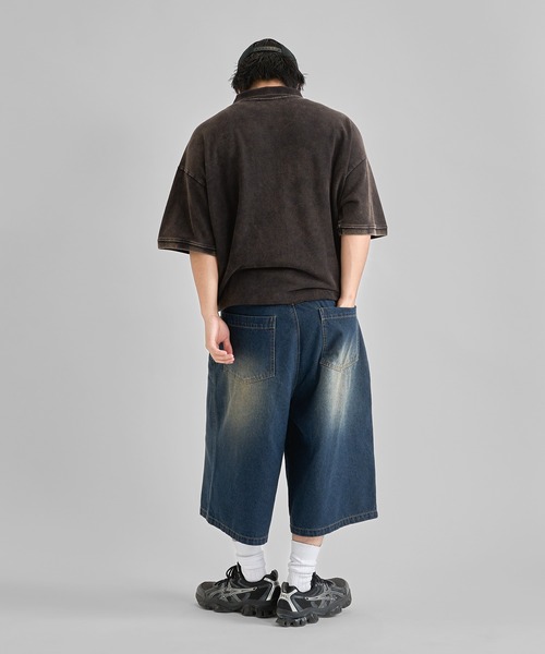 kutir(クティール)の「【低身長だからカッコよく着こなせるアイテム】ヴィンテージライクポロシャツ(ポロシャツ・メンズ・ブラウン/ブラック・MEDIUM/SMALL)」の14枚目の写真