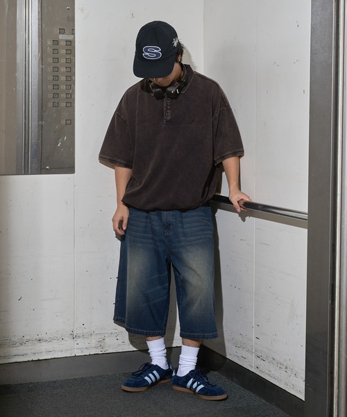 kutir(クティール)の「【低身長だからカッコよく着こなせるアイテム】ヴィンテージライクポロシャツ(ポロシャツ・メンズ・ブラウン/ブラック・MEDIUM/SMALL)」の11枚目の写真