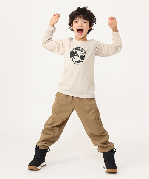 Columbia（コロンビア）の「Columbia／【KIDS】シルバーリッジユーティリティ カーゴパンツ／コロンビア／キッズ／吸湿・速乾 /UVカット（カーゴパンツ・キッズ・ブラウン/ブラック・S/M/XXS/L/XS）」の5枚目の写真