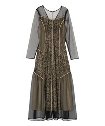 LAGUNAMOON | LADYブロッキングレースワンピース(ドレス)