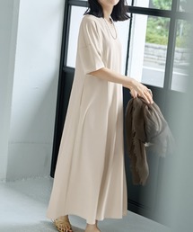 STYLE DELI（スタイルデリ）の「【匠ジョーゼット】ウエストカーブワンピース（ワンピース）」
