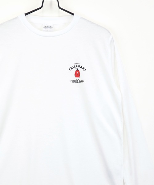 Burner(バーナー)の「【GROOVY STORE】アニマルプリント ロングスリーブTシャツ(Tシャツ/カットソー・メンズ・ホワイト/ブラウン/バーガンディー/スミクロ/モカ/ネイビー/ブラック/ブラック系その他2/ホワイト系その他2/ブラック系その他3/ピーコックグリーン系/ブルー・L/M/LL)」の2枚目の写真