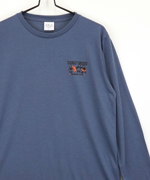Burner(バーナー)の「【GROOVY STORE】アニマルプリント ロングスリーブTシャツ(Tシャツ/カットソー・メンズ・ホワイト/ブラウン/バーガンディー/スミクロ/モカ/ネイビー/ブラック/ブラック系その他2/ホワイト系その他2/ブラック系その他3/ピーコックグリーン系/ブルー・L/M/LL)」の1枚目の写真