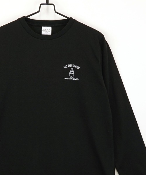 Burner(バーナー)の「【GROOVY STORE】アニマルプリント ロングスリーブTシャツ(Tシャツ/カットソー・メンズ・ホワイト/ブラウン/バーガンディー/スミクロ/モカ/ネイビー/ブラック/ブラック系その他2/ホワイト系その他2/ブラック系その他3/ピーコックグリーン系/ブルー・L/M/LL)」の6枚目の写真