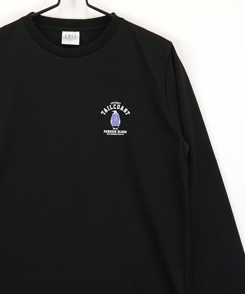 Burner(バーナー)の「【GROOVY STORE】アニマルプリント ロングスリーブTシャツ(Tシャツ/カットソー・メンズ・ホワイト/ブラウン/バーガンディー/スミクロ/モカ/ネイビー/ブラック/ブラック系その他2/ホワイト系その他2/ブラック系その他3/ピーコックグリーン系/ブルー・L/M/LL)」の4枚目の写真