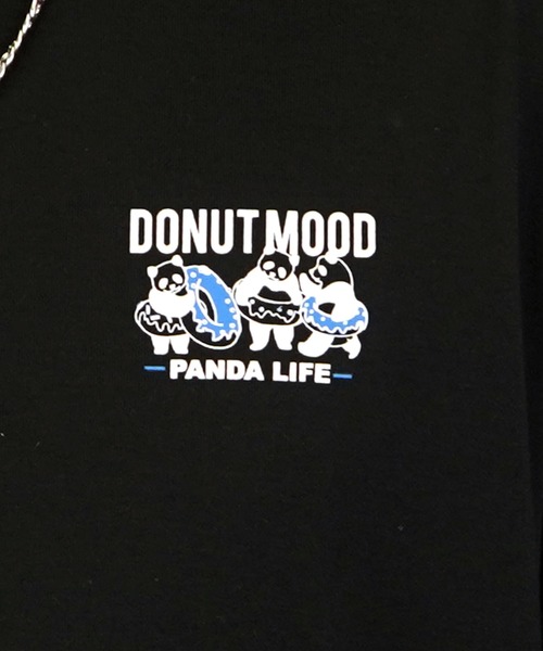 Burner(バーナー)の「【GROOVY STORE】アニマルプリント ロングスリーブTシャツ(Tシャツ/カットソー・メンズ・ホワイト/ブラウン/バーガンディー/スミクロ/モカ/ネイビー/ブラック/ブラック系その他2/ホワイト系その他2/ブラック系その他3/ピーコックグリーン系/ブルー・L/M/LL)」の14枚目の写真