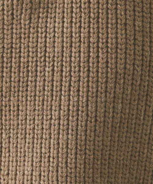 OPAQUE.CLIP（オペークドットクリップ）の「◆《CLASSY掲載》ハーフZIPニットベスト【洗濯機洗い可】（ニット/セーター・レディース・ブラック/グレー/ブラウン系・38/40）」の15枚目の写真