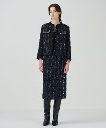 Grace Class アイボリー 黒水玉 フレアスカート　ももこ Grace Class アイボリー 黒水玉 フレアスカート ももこ