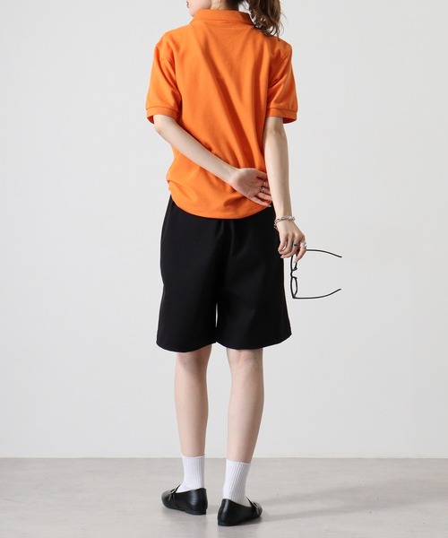 TRUSS(トラス)の「TRUSS ベーシックスタイルポロシャツ(ポロシャツ・レディース・イエロー系/オレンジ/ロイヤルブルー/レッド/ターコイズブルー/ライム/ブラック/ホワイト/ネイビー/ピンク・XXXL/4XL/S/XXL/XS/XL/L/M)」の13枚目の写真