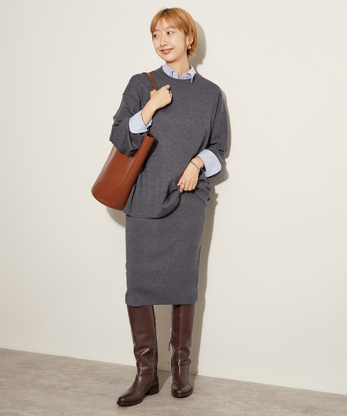 セール】Embroidery Knit プルオーバー（ニット/セーター）｜Plage