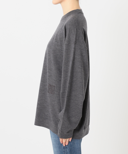 セール】Embroidery Knit プルオーバー（ニット/セーター）｜Plage