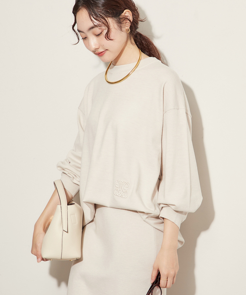 Plage chiffon deknit プルオーバー chiffon deknit プルオーバー（Tシャツ／カットソー）｜Plage