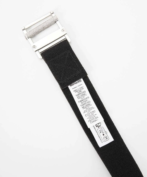 ELEMENT（エレメント）の「ELEMENT メンズ JIGGER BELT ベルト 【2024年秋冬モデル】/エレメントロゴナイロンベルト（ベルト・メンズ・ブラック・FREE）」の4枚目の写真