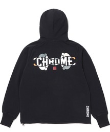 CHROME（クローム）の「CHROME/クローム パーカー/プルオーバー オーバーサイズ  ストレッチ JP250BK（パーカー）」