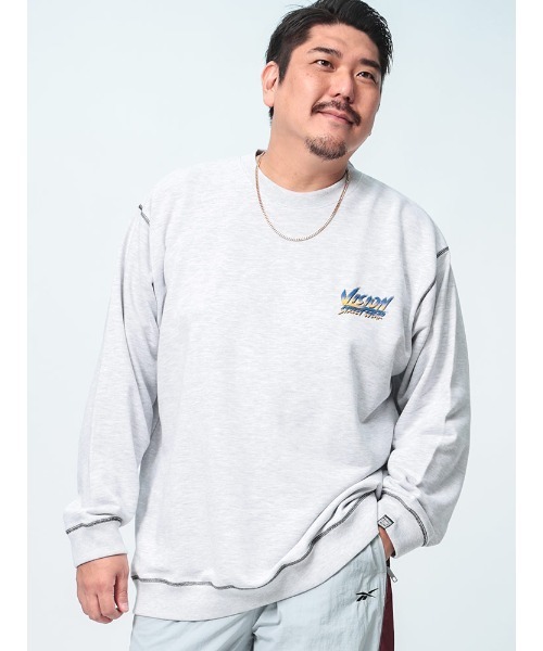 【セール】VISION STREET WEAR バックプリント クルーネック トレーナー（スウェット）｜VISION STREET WEAR（ヴィジョンストリートウェア）
