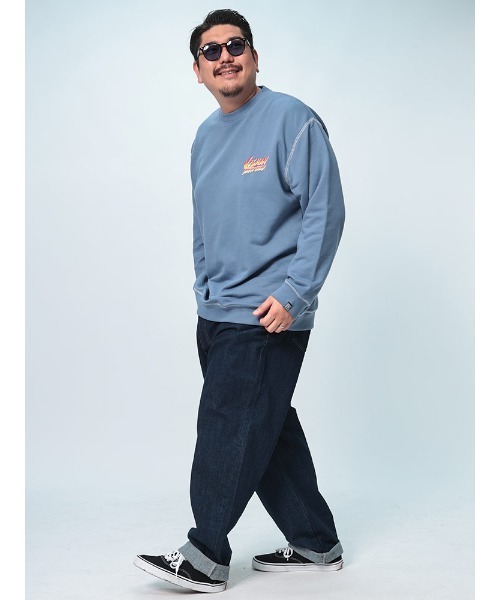 【セール】VISION STREET WEAR バックプリント クルーネック トレーナー（スウェット）｜VISION STREET WEAR（ヴィジョンストリートウェア）